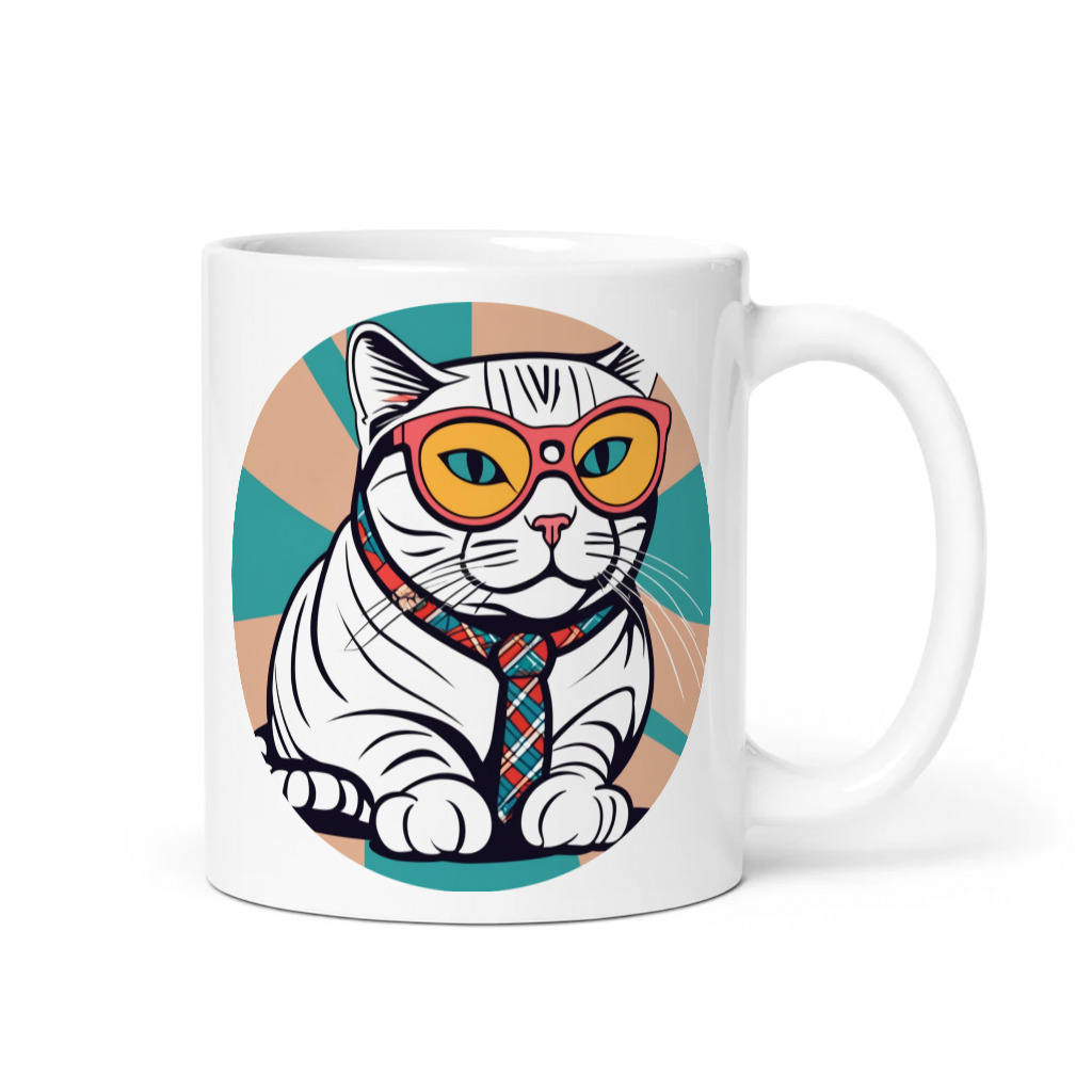 PugMug Custom Tabby Scottish Fold Cat Mug