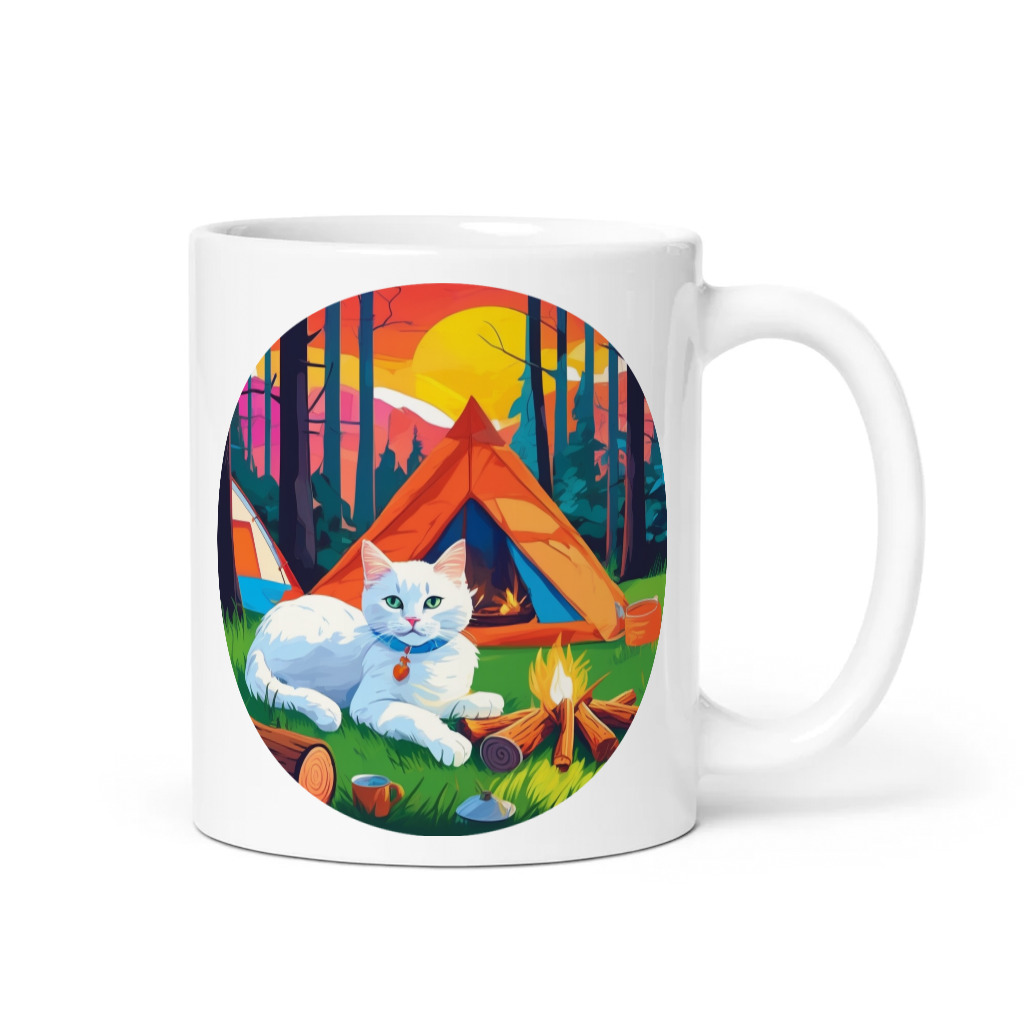PugMug Custom White Companion Cat Mug