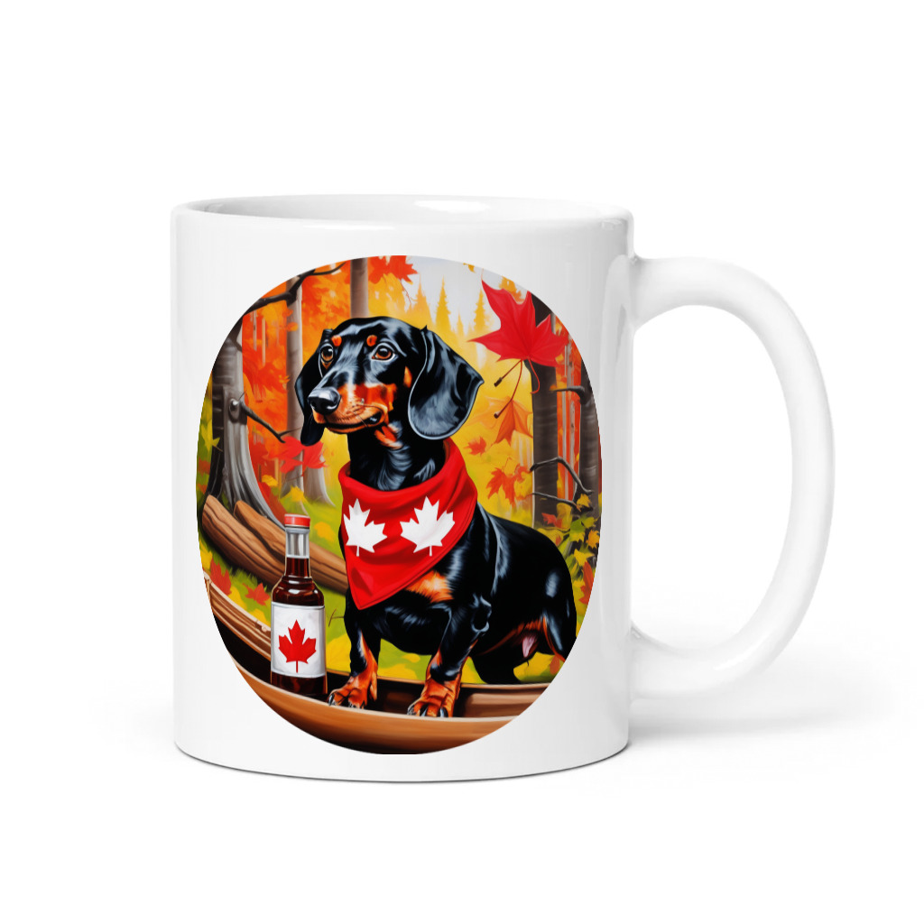 PugMug Custom Black Dachshund Mug