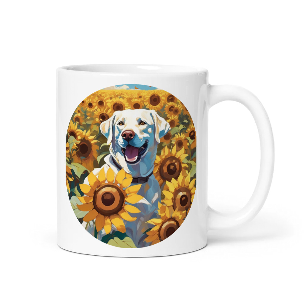 PugMug Custom White Labrador Retriever Mug