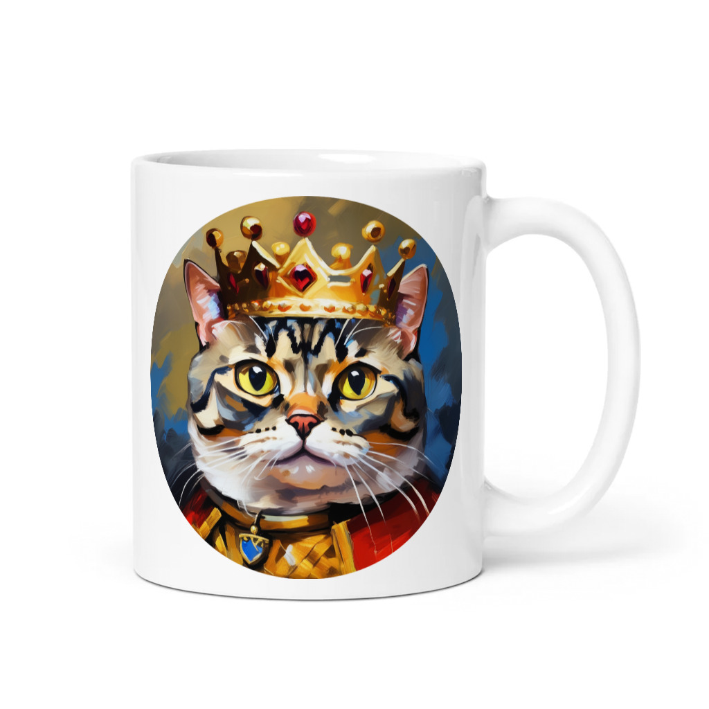 PugMug Custom Tabby Scottish Fold Cat Mug