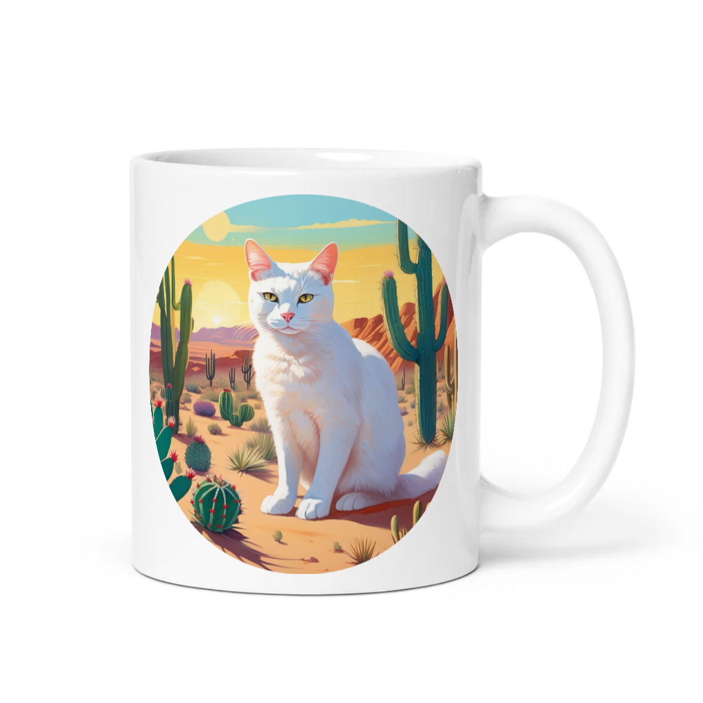 PugMug Custom White Companion Cat Mug