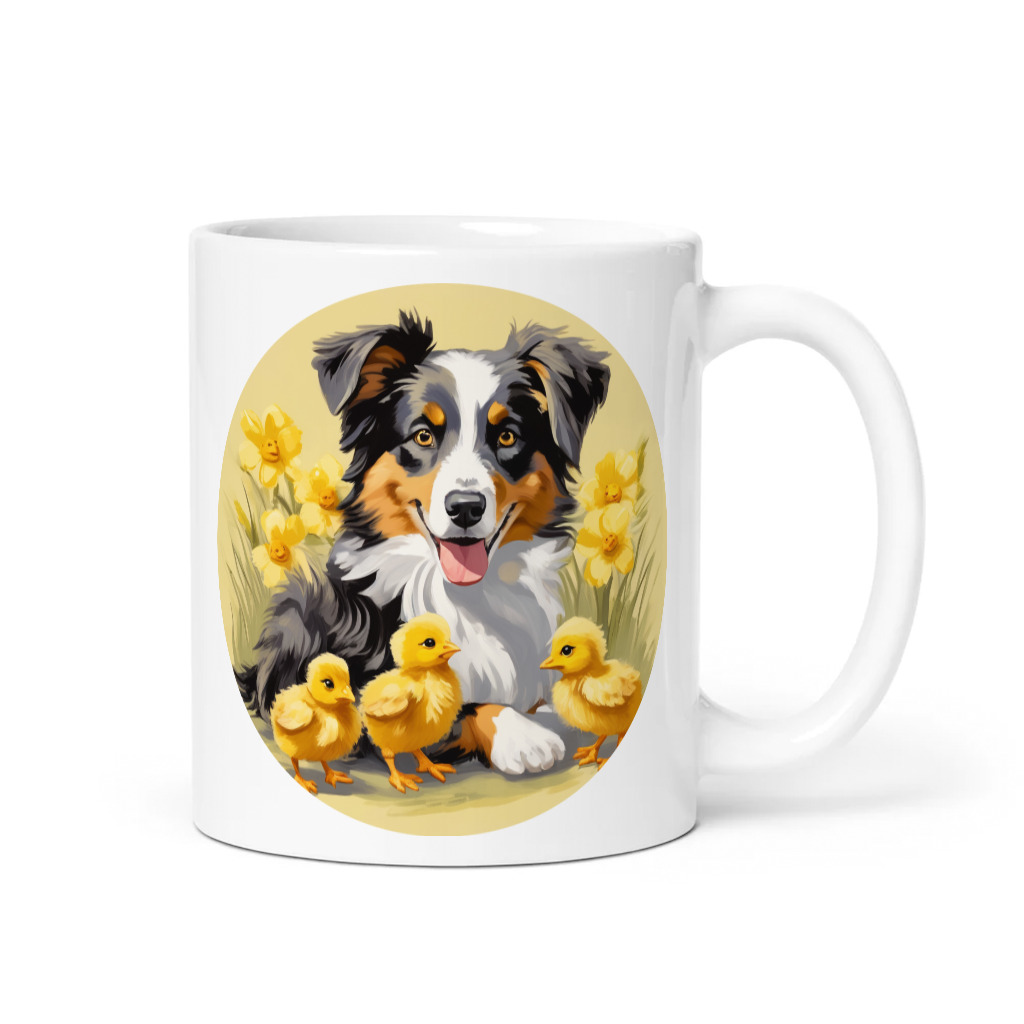 PugMug Custom Australian Shepherd Dog Mug