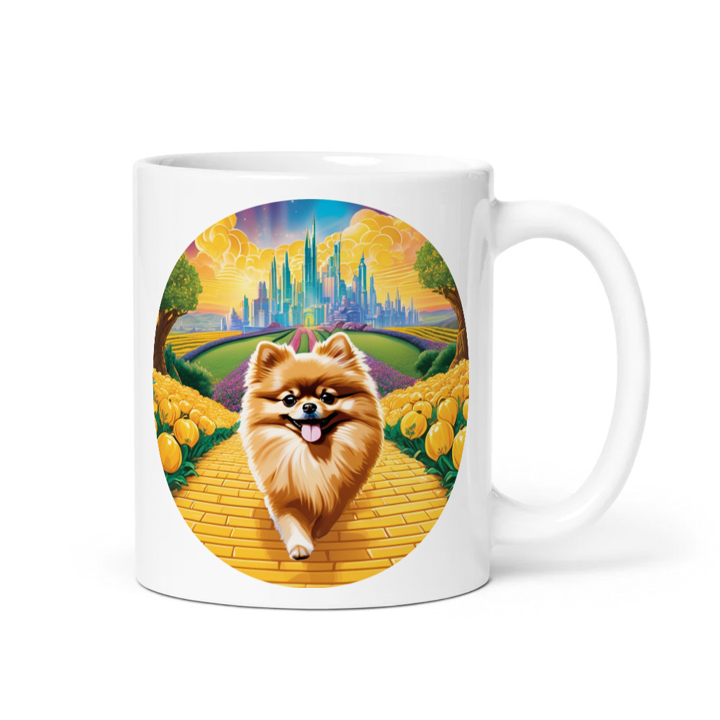PugMug Custom Tan Pomeranian Mug