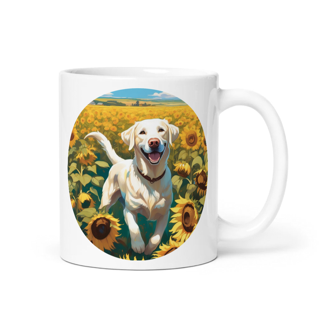 PugMug Custom White Labrador Retriever Mug