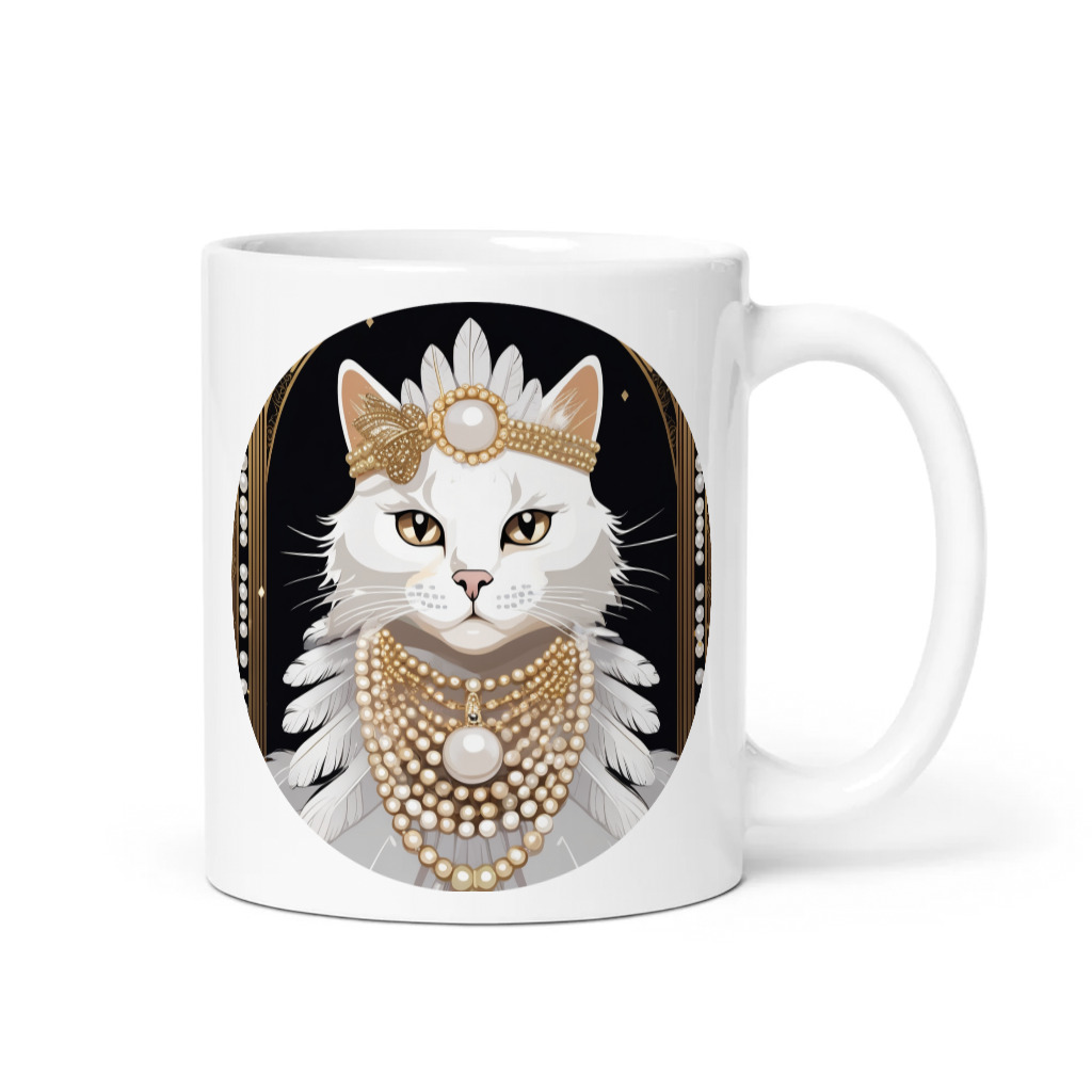 PugMug Custom White Companion Cat Mug