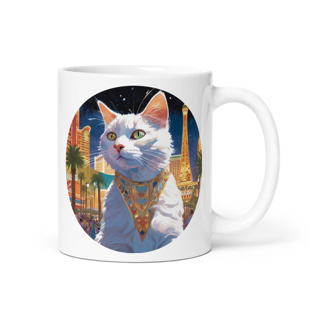 PugMug Custom White Companion Cat Mug