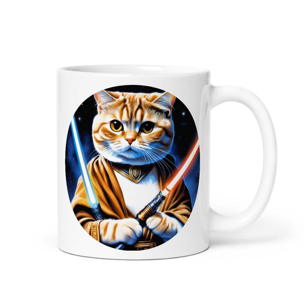 PugMug Custom Tabby Scottish Fold Cat Mug