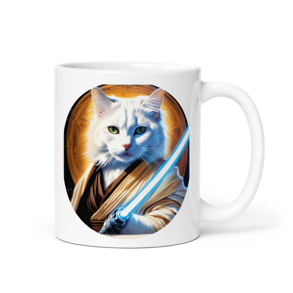 PugMug Custom White Companion Cat Mug