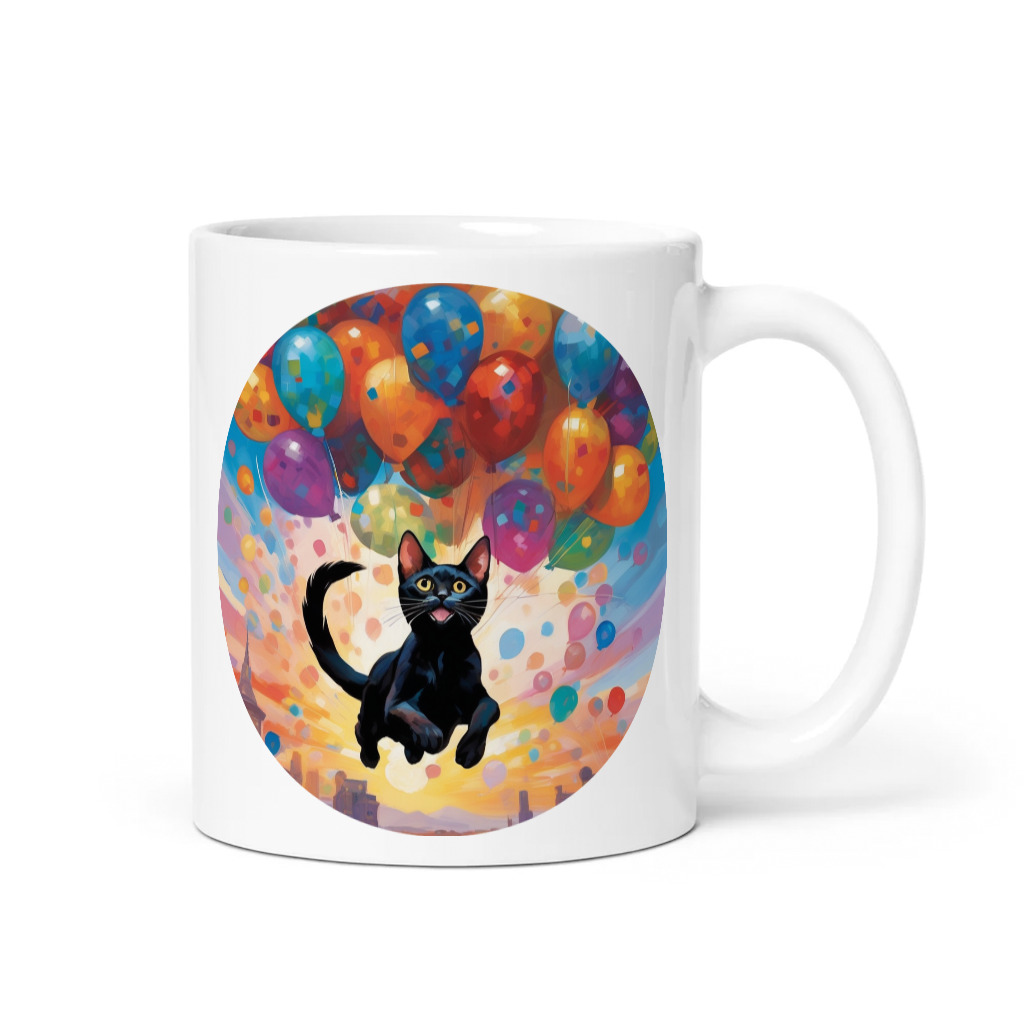 PugMug Custom Black Abyssinian Cat Mug