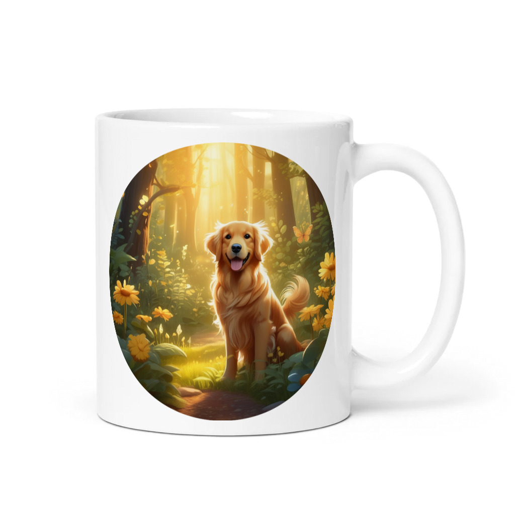 PugMug Custom Golden Retriever Mug