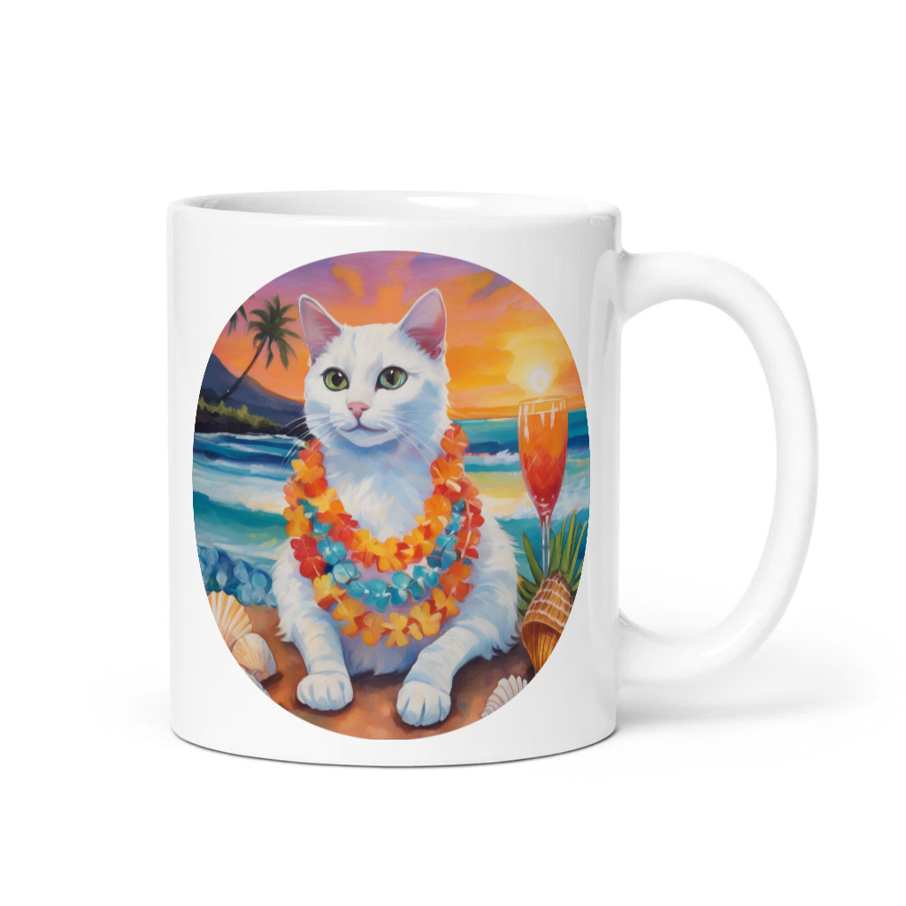 PugMug Custom White Companion Cat Mug