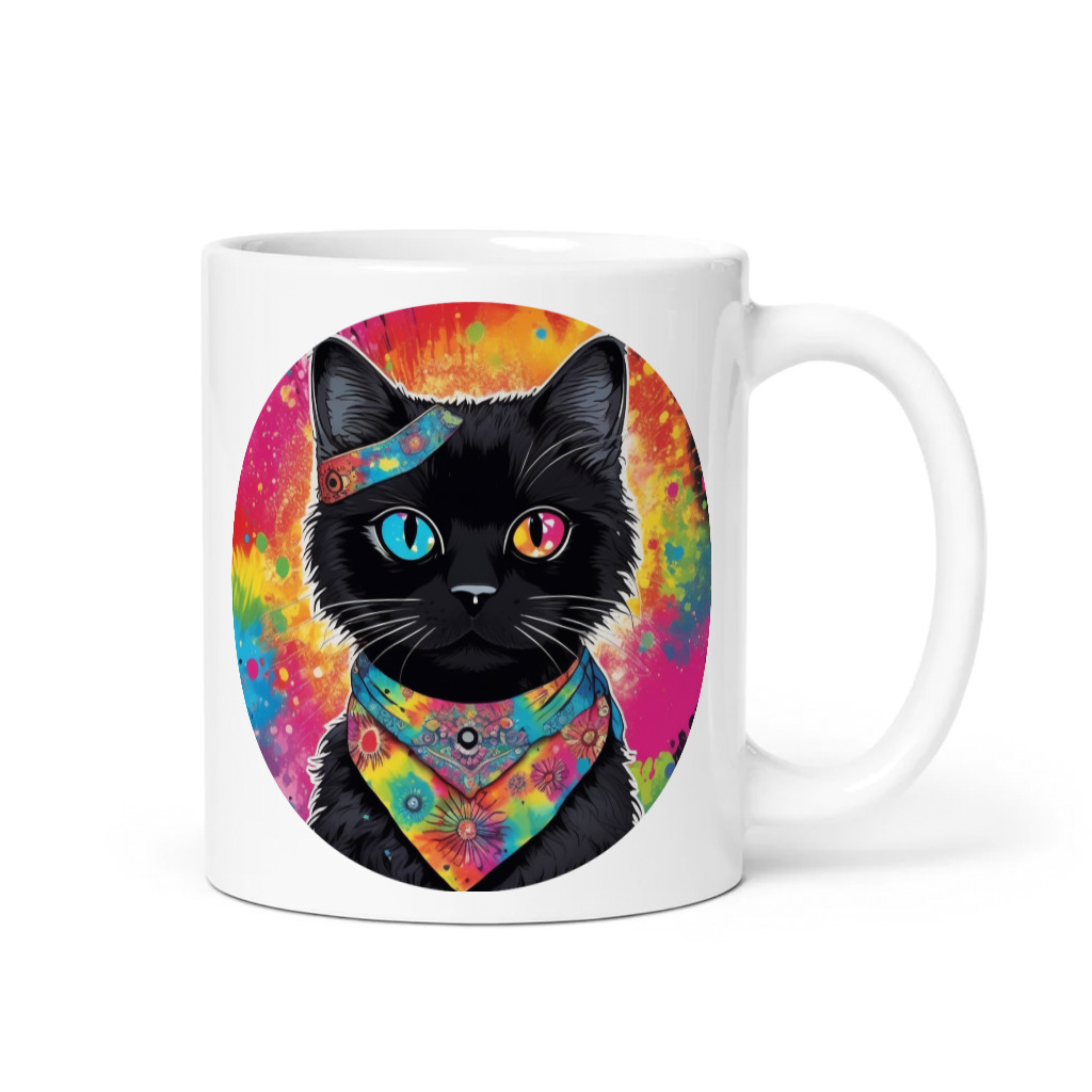 PugMug Custom Black Ragdoll Cat Mug