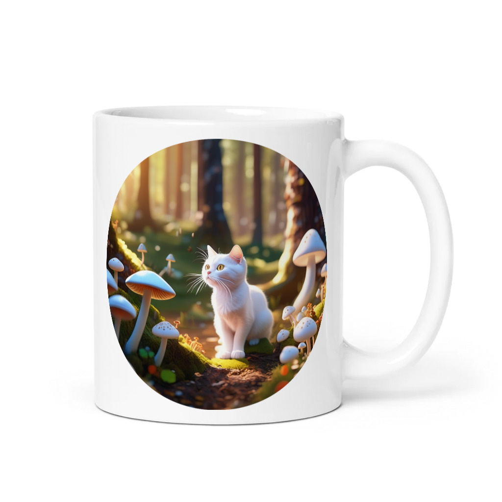 PugMug Custom White Companion Cat Mug