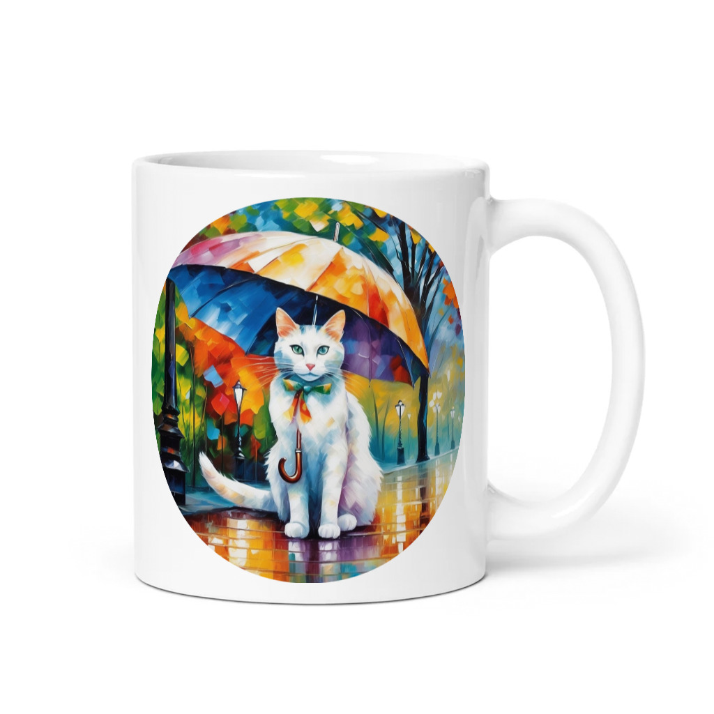 PugMug Custom White Companion Cat Mug