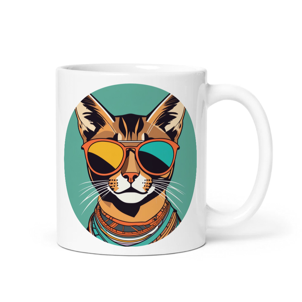 PugMug Custom Tabby Abyssinian Cat Mug