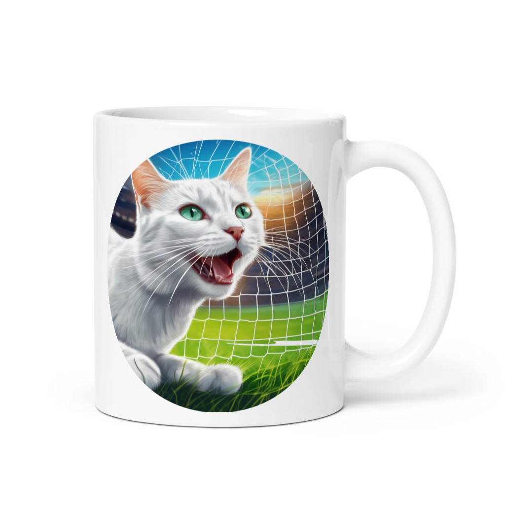 PugMug Custom White Companion Cat Mug