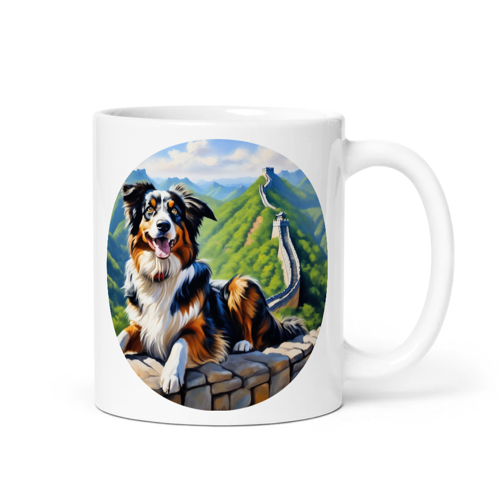 PugMug Custom Australian Shepherd Dog Mug