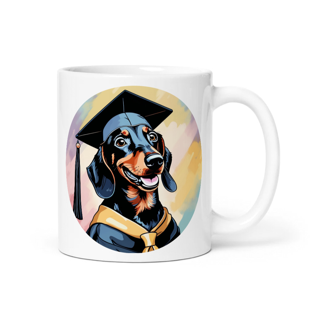 PugMug Custom Black Dachshund Mug