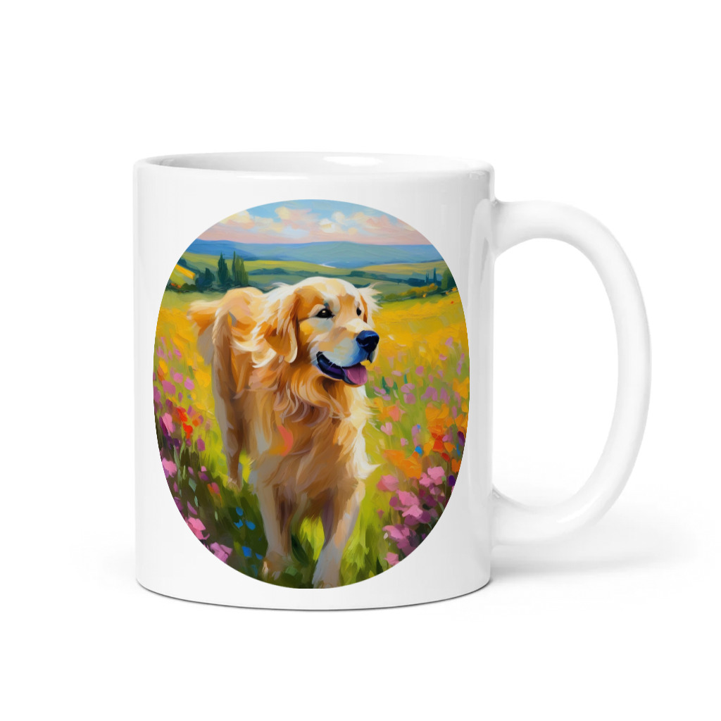 PugMug Custom Golden Retriever Mug
