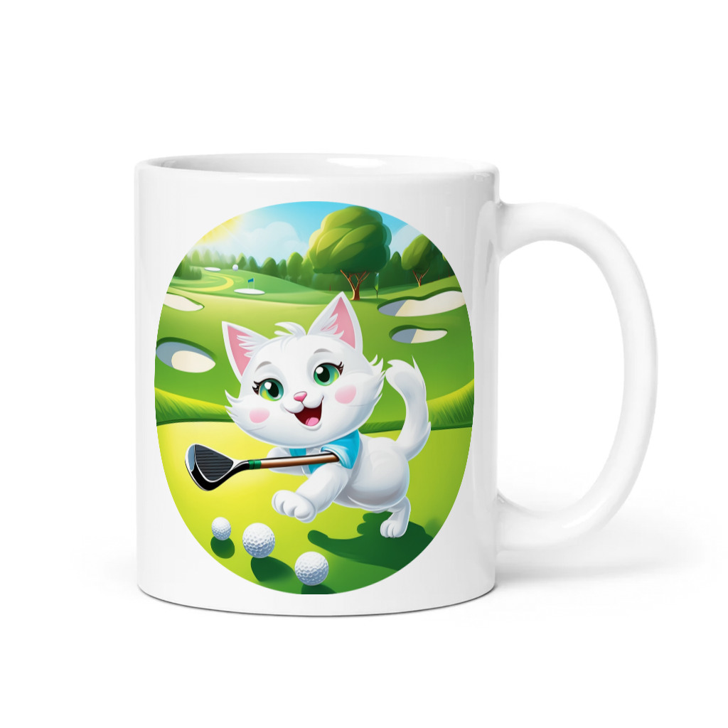 PugMug Custom White Companion Cat Mug