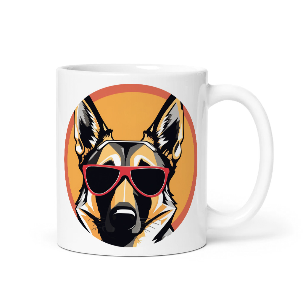 PugMug Custom German Shepherd Dog Mug