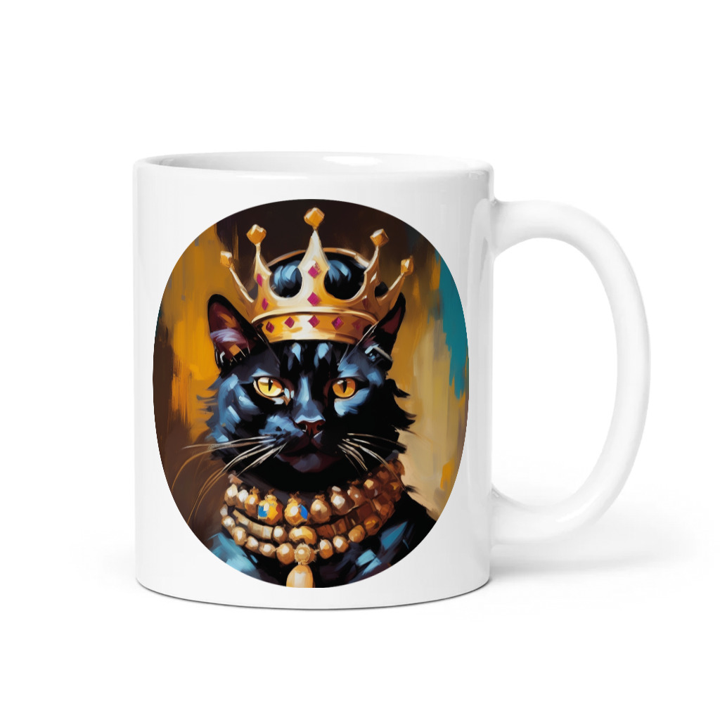 PugMug Custom Black Exotic Cat Mug