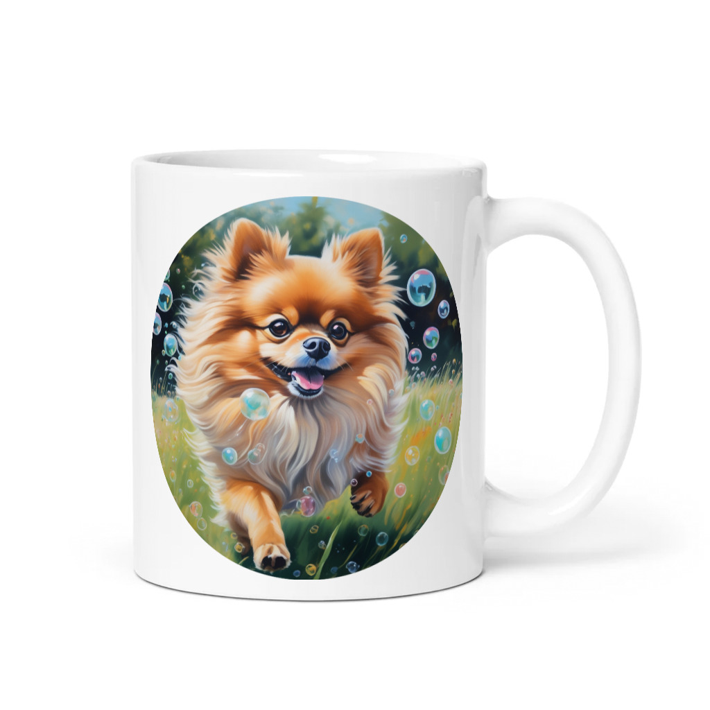 PugMug Custom Tan Pomeranian Mug