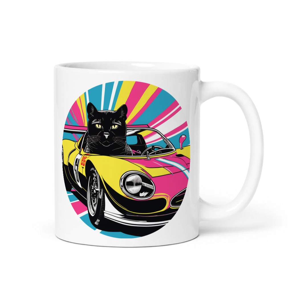 PugMug Custom Black Exotic Cat Mug