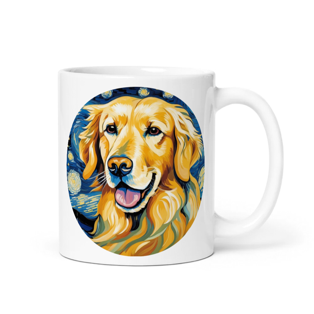 PugMug Custom Golden Retriever Mug