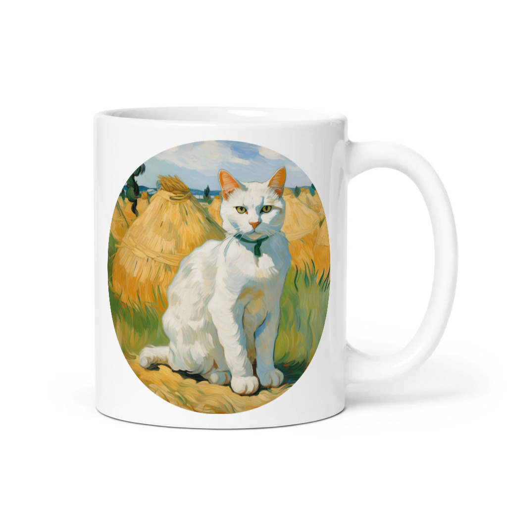 PugMug Custom White Companion Cat Mug