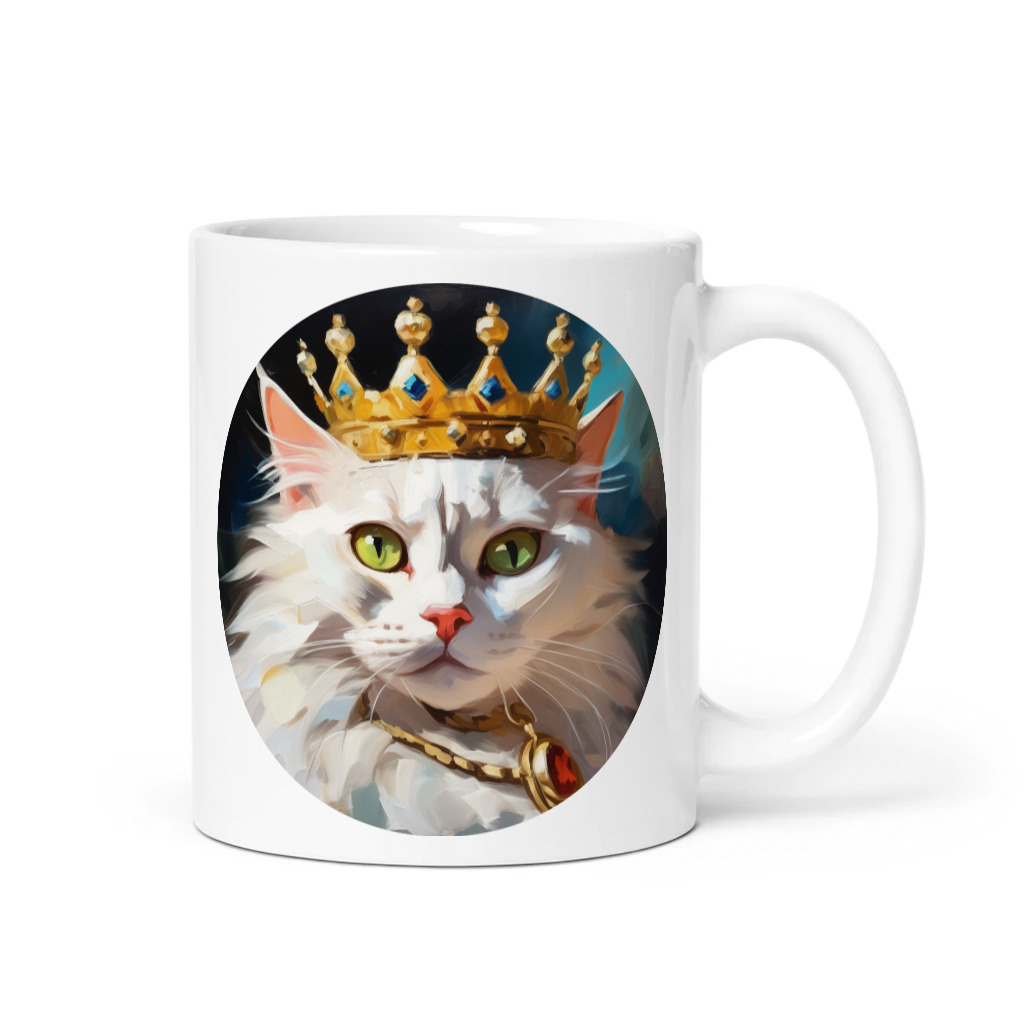 PugMug Custom White Companion Cat Mug