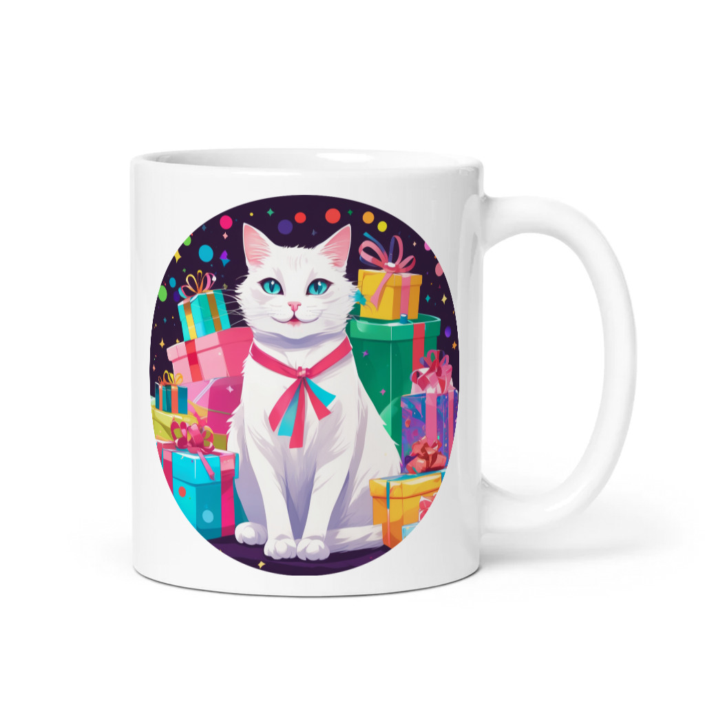 PugMug Custom White Companion Cat Mug