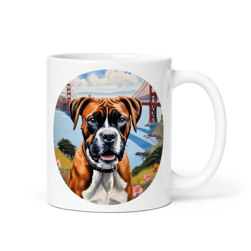 PugMug Custom Boxer Dog Mug