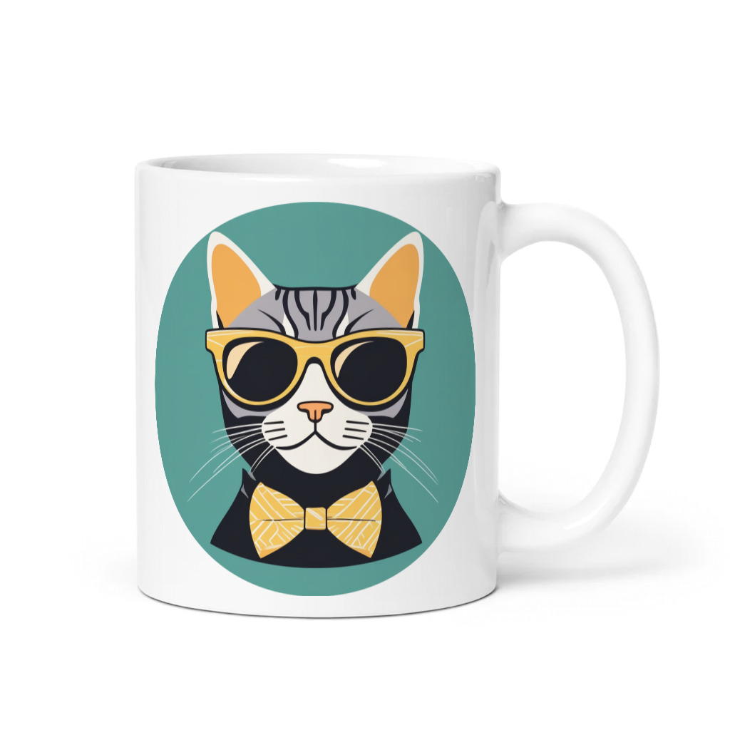 PugMug Custom Tabby American Shorthair Cat Mug