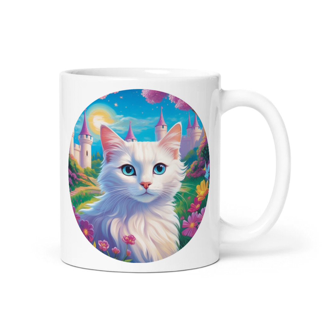 PugMug Custom White Companion Cat Mug