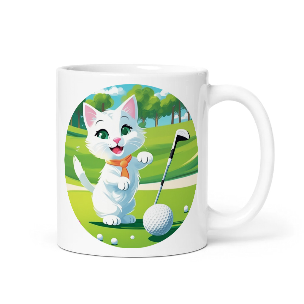 PugMug Custom White Companion Cat Mug