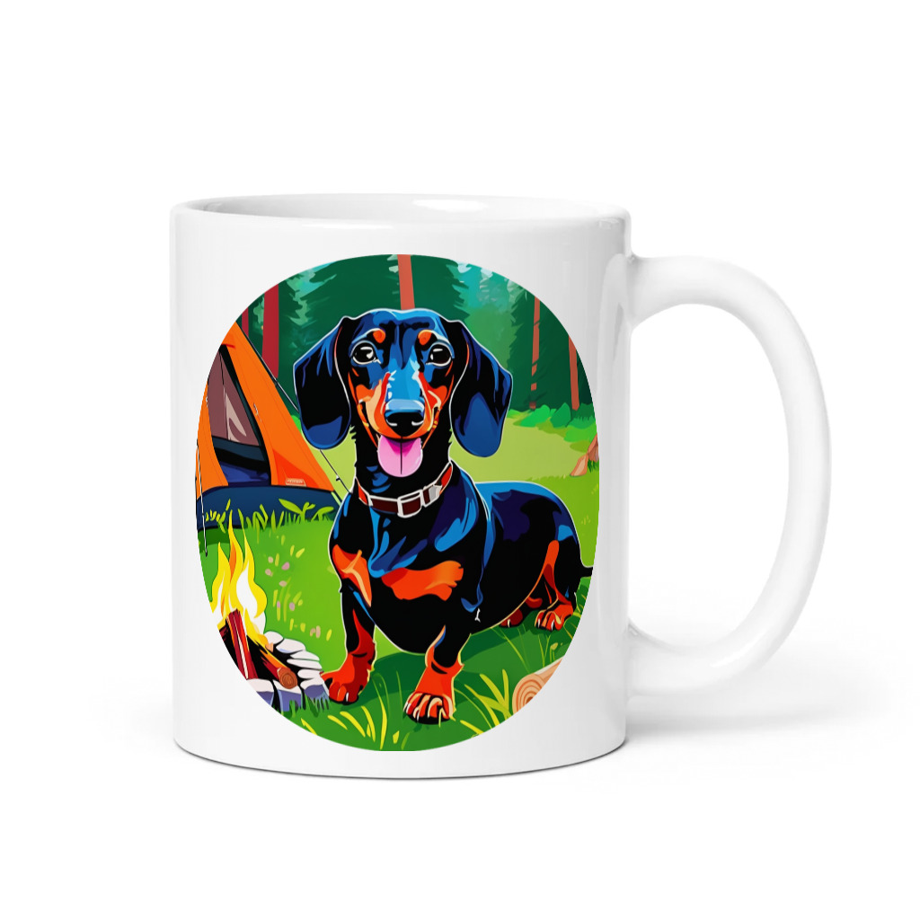 PugMug Custom Black Dachshund Mug