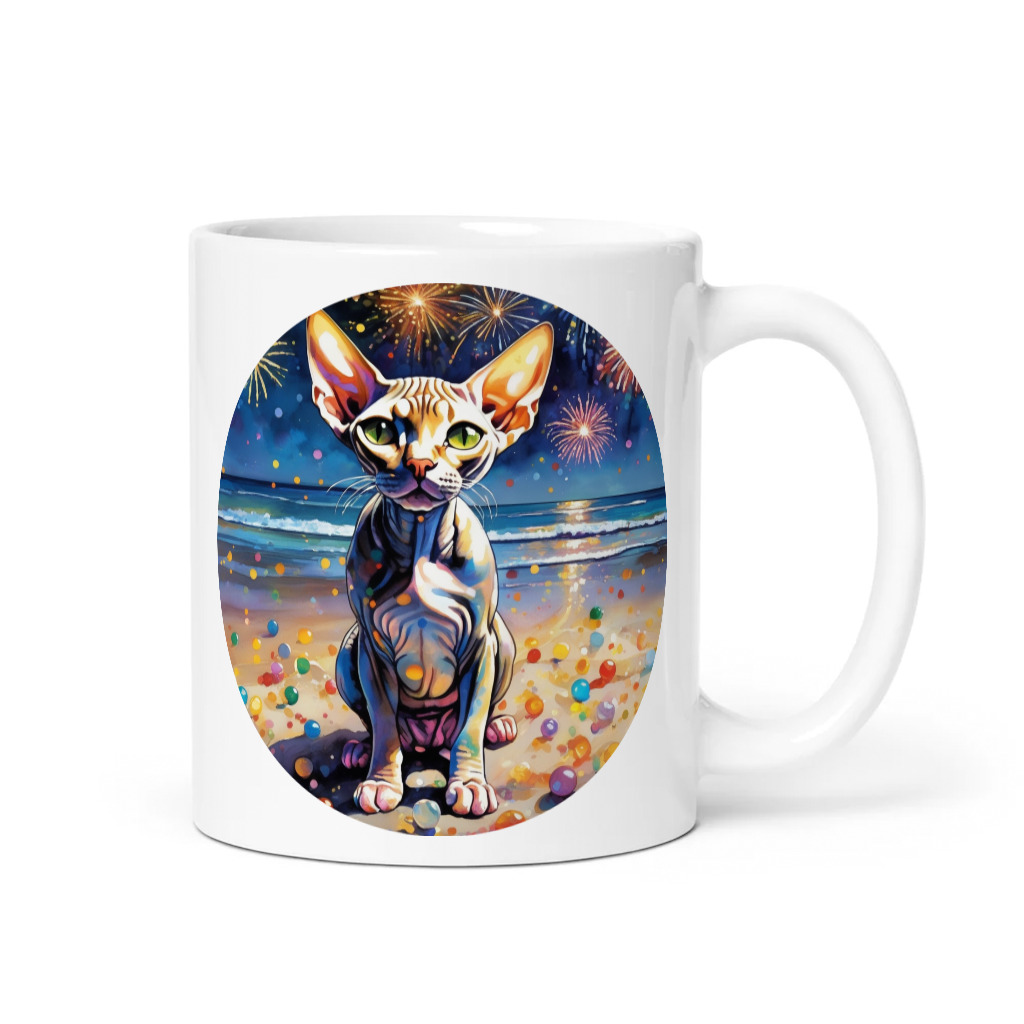 PugMug Custom Tabby Sphynx Cat Mug