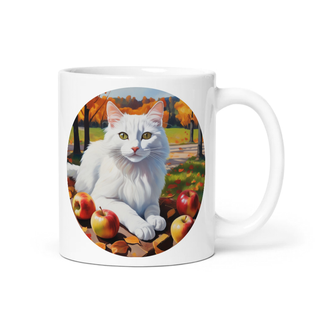 PugMug Custom White Companion Cat Mug
