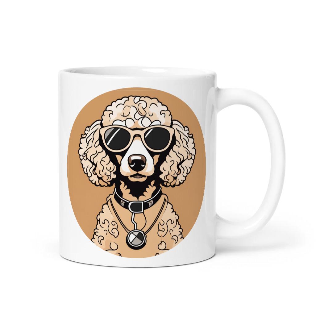 PugMug Custom Tan Poodle Mug