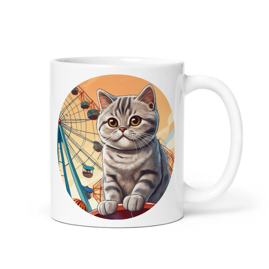 PugMug Custom Tabby British Shorthair Cat Mug