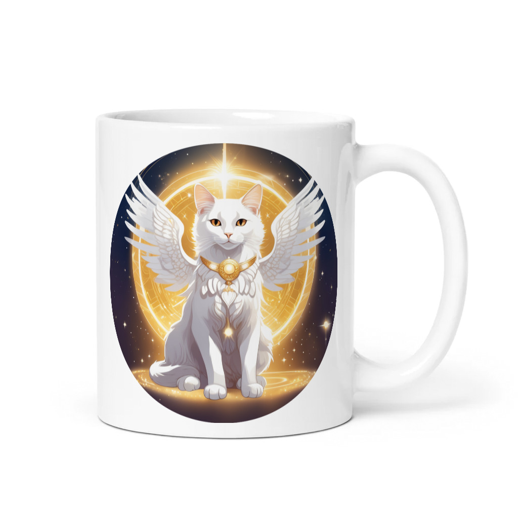 PugMug Custom White Companion Cat Mug