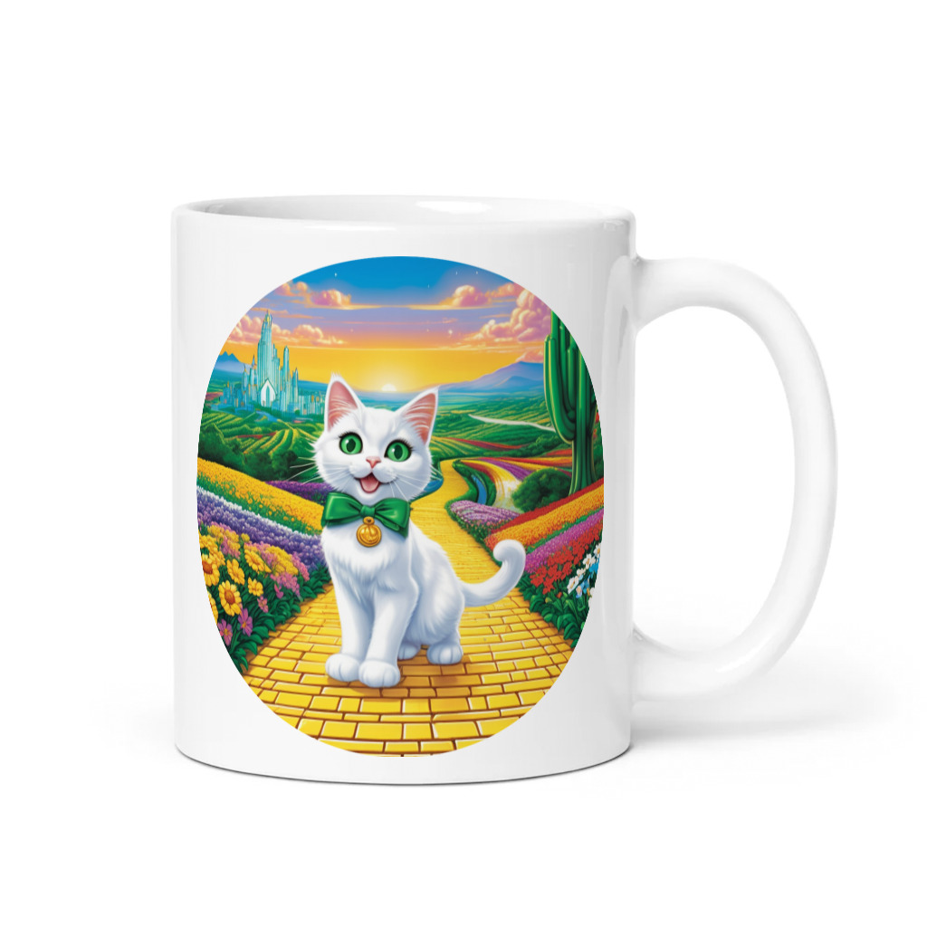 PugMug Custom White Companion Cat Mug
