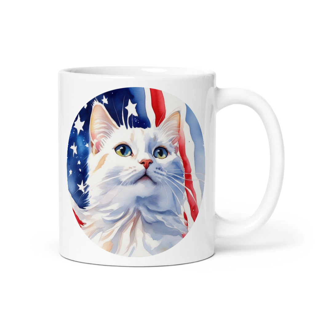 PugMug Custom White Companion Cat Mug