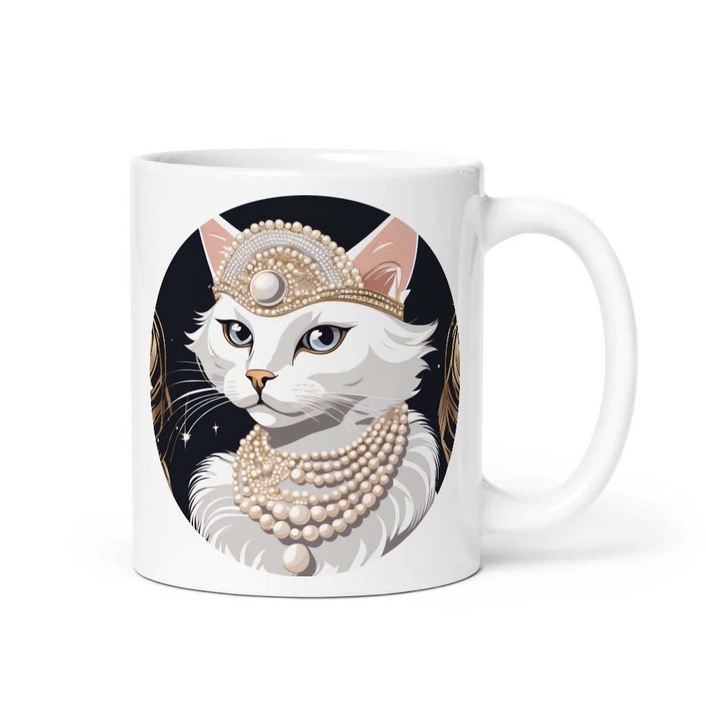PugMug Custom White Companion Cat Mug