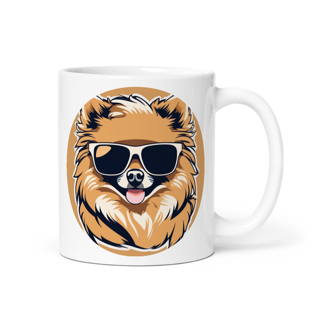 PugMug Custom Tan Pomeranian Mug