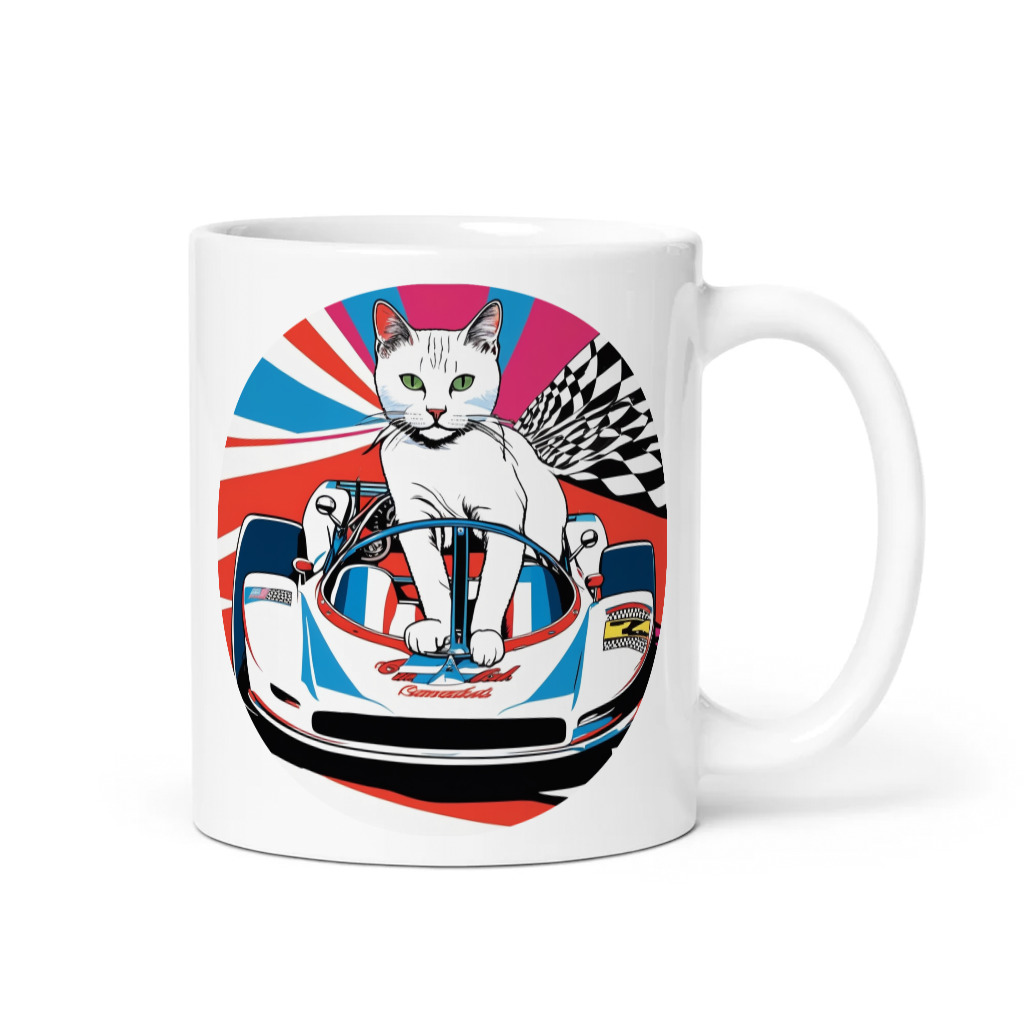 PugMug Custom White Companion Cat Mug