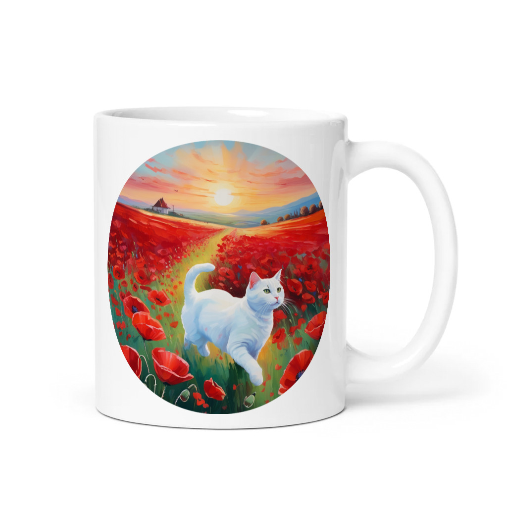 PugMug Custom White Companion Cat Mug