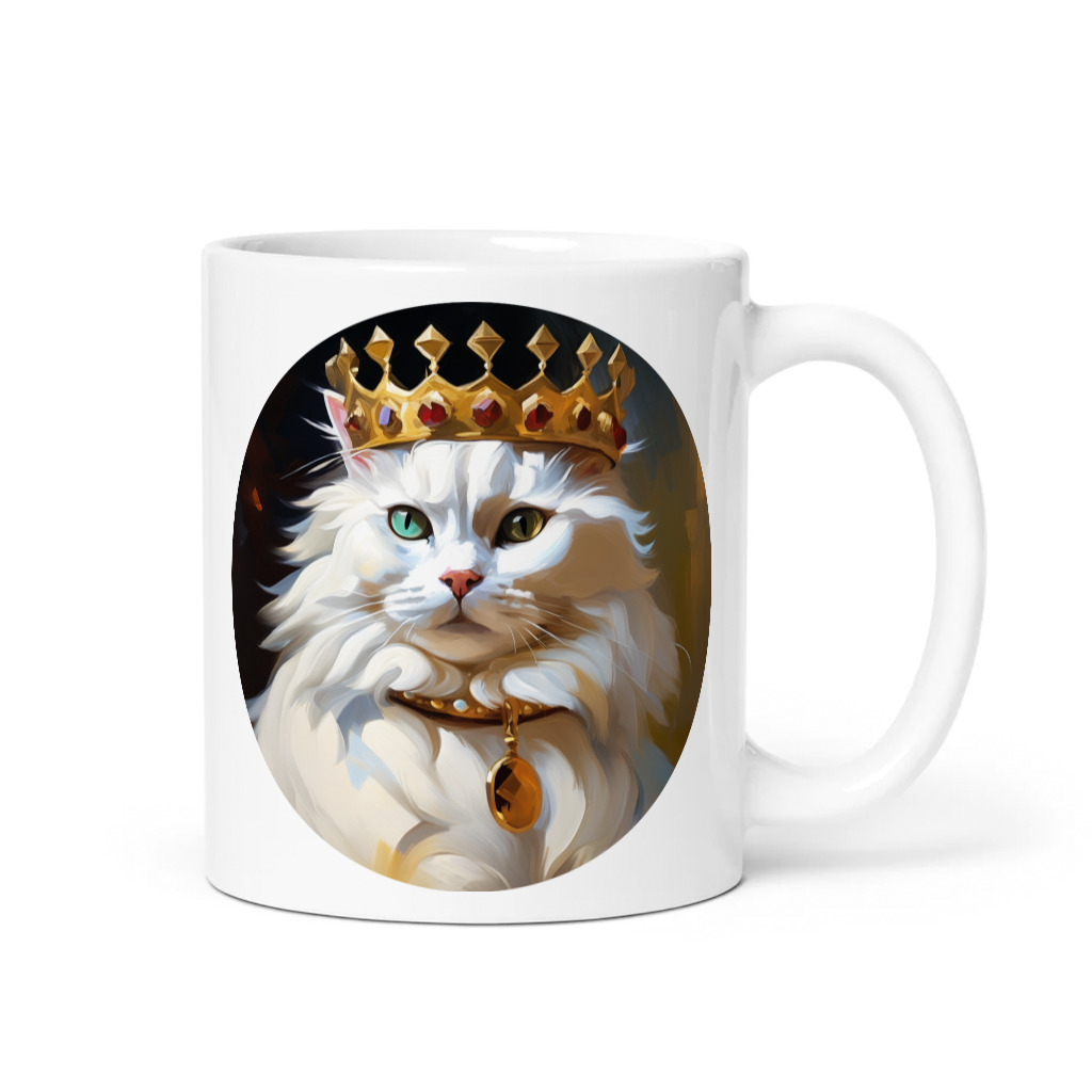 PugMug Custom White Companion Cat Mug